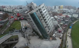 Earthquakes in Taiwan