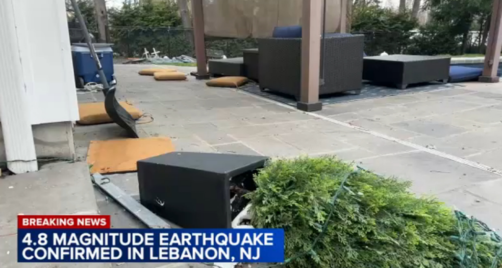 Earthquake New Jersey