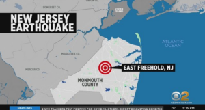 Earthquake Today New Jersey