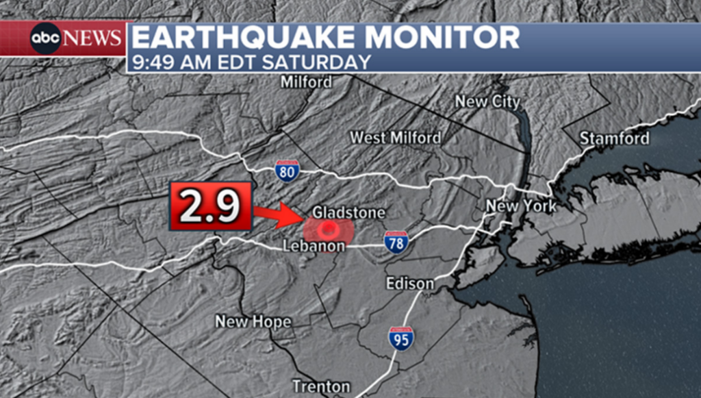 New Jersey Earthquake