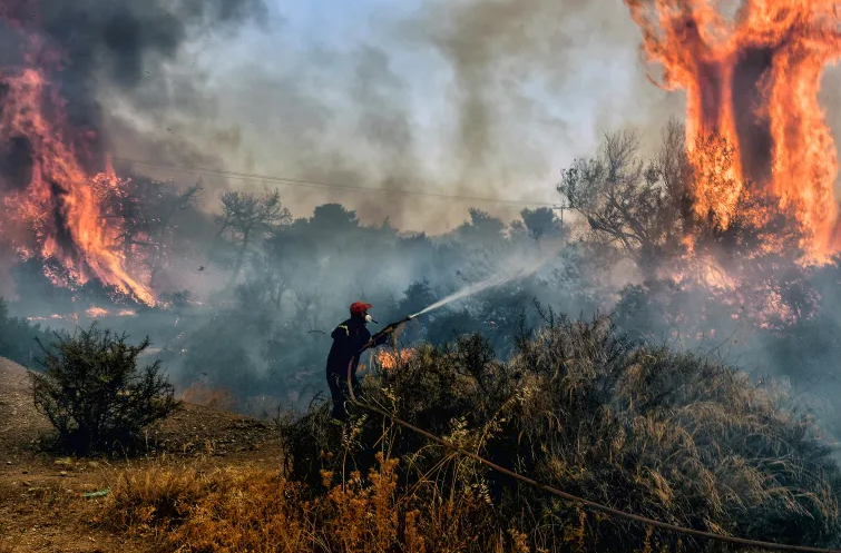 Wildfires in Greece